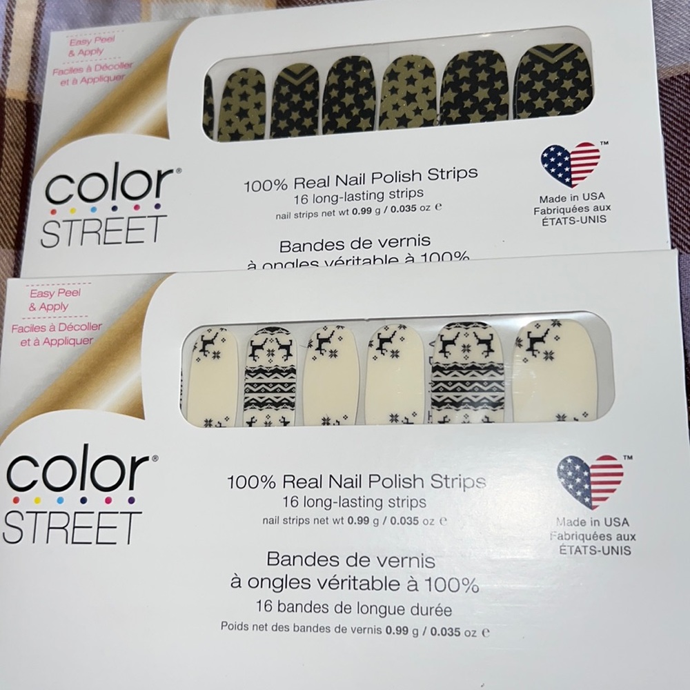 Color street nail strips 2 sets